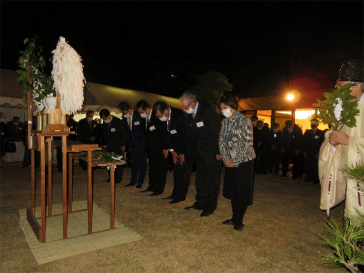 令和5年 服部県知事を囲む新年祝賀会の様子1