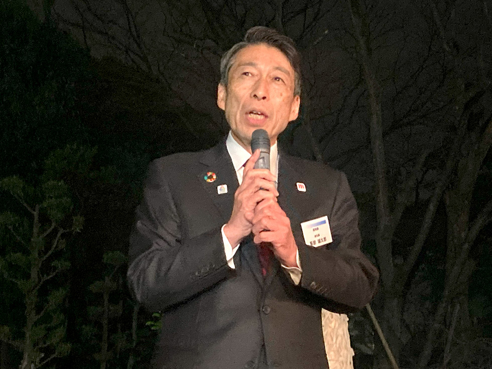 令和7年 服部県知事を囲む新年祝賀会
