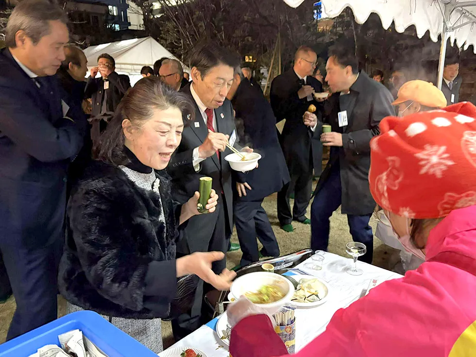 令和8年 服部県知事を囲む新年祝賀会の様子8