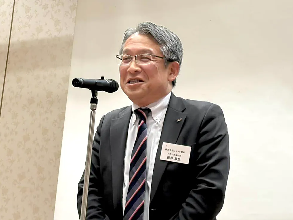 株式会社レイメイ藤井 代表取締役社長藤井氏 閉会ご挨拶